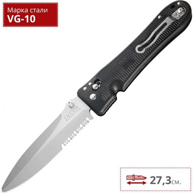 Нож SOG PENTAGON ELITE II PE18 SG_PE18 Нож SOG PENTAGON ELITE II PE18 SG_PE18